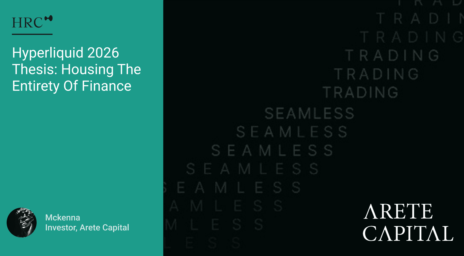 Arete Capital Hyperliquid 2026 Thesis: Housing The Entirety Of Finance