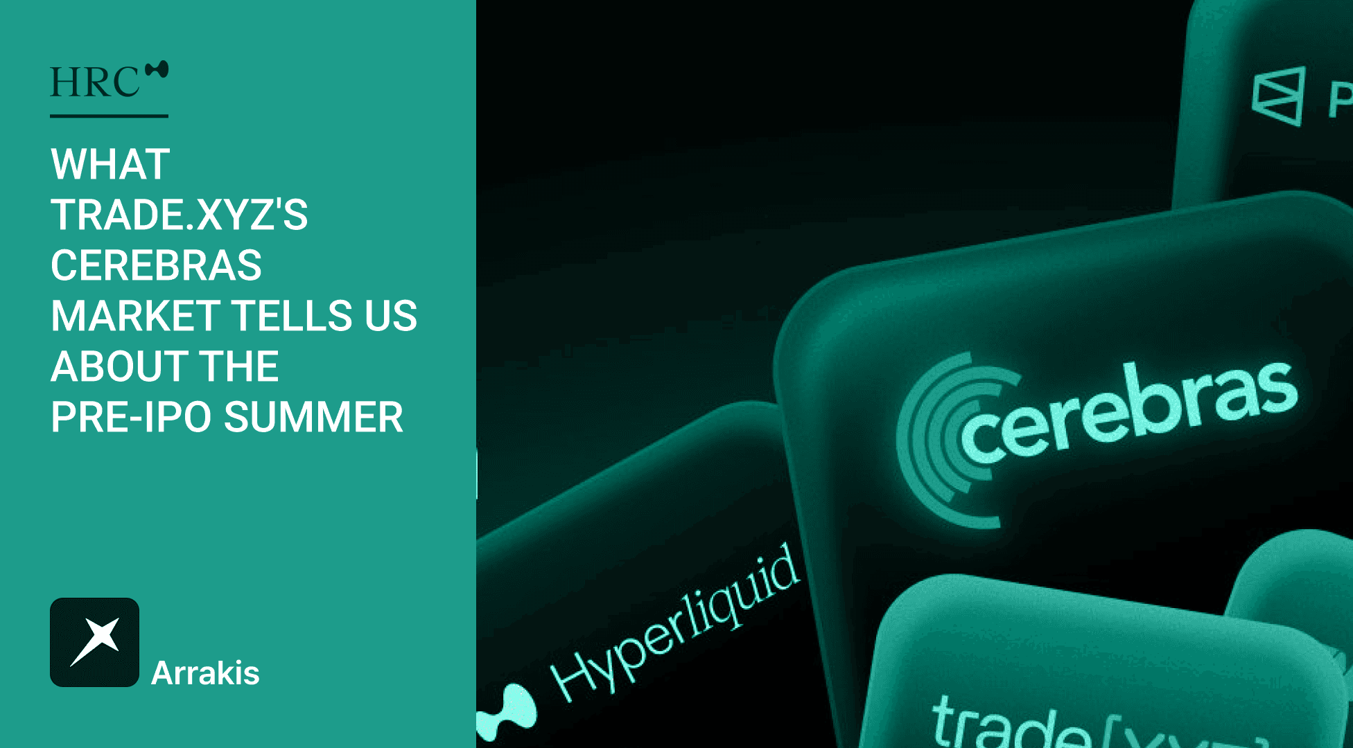 What Trade.xyz's Cerebras market tells us about the Pre-IPO summer