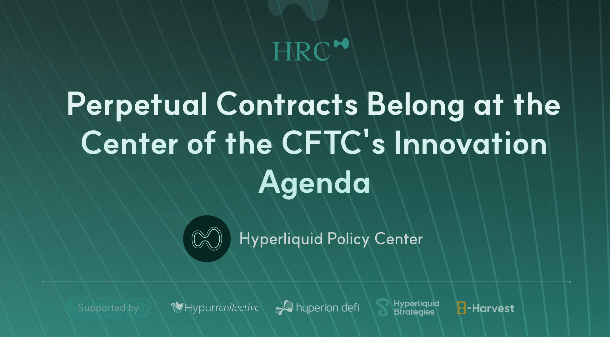 Perpetual Contracts Belong at the Center of the CFTC's Innovation Agenda